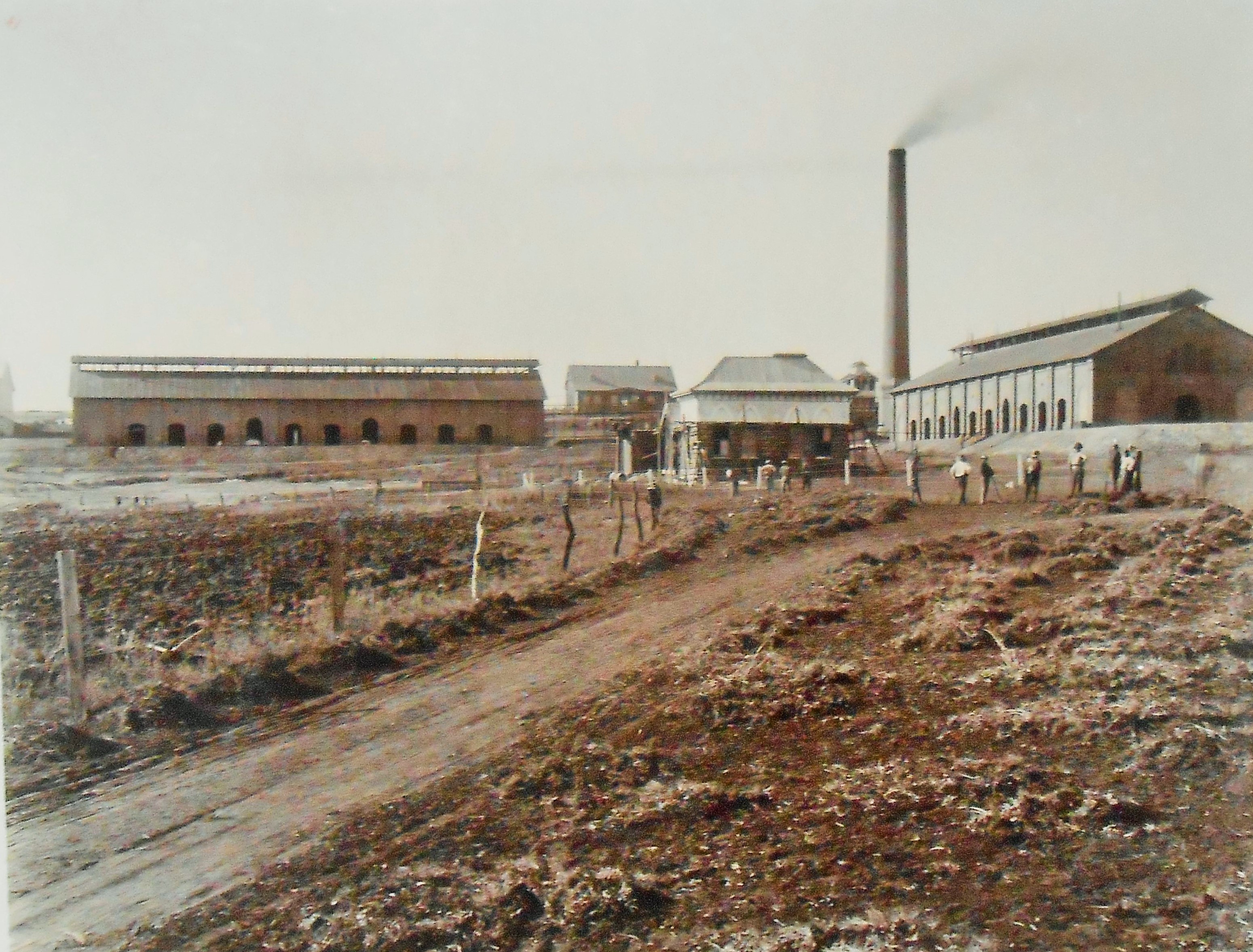 Early view of the Modderfontein Dynamite Factory AECI Dynamite